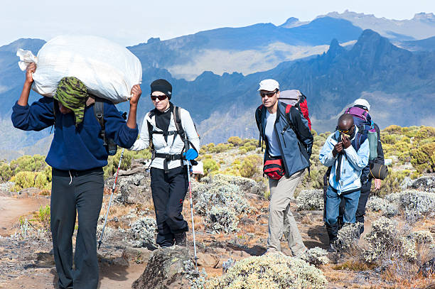 7 days machame route group joining climb